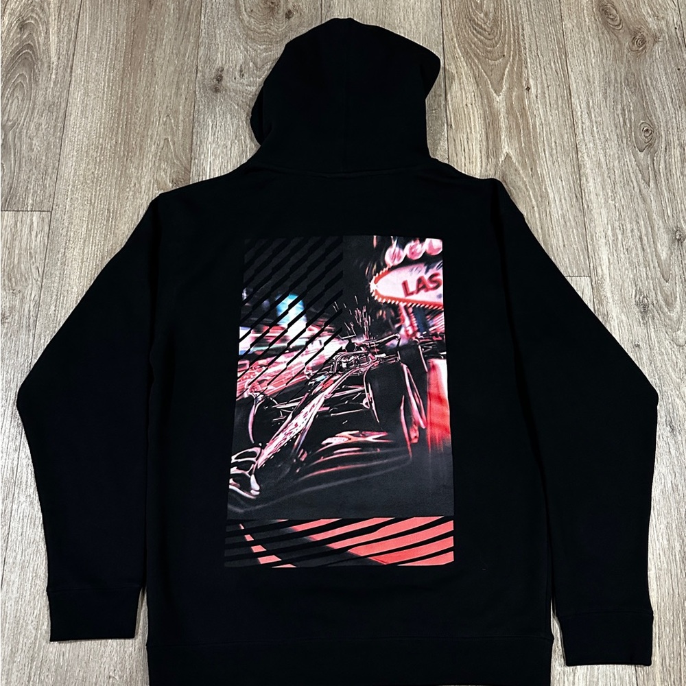 Las Vegas Formula 1 Grand Prix Racing Hoodie Size M